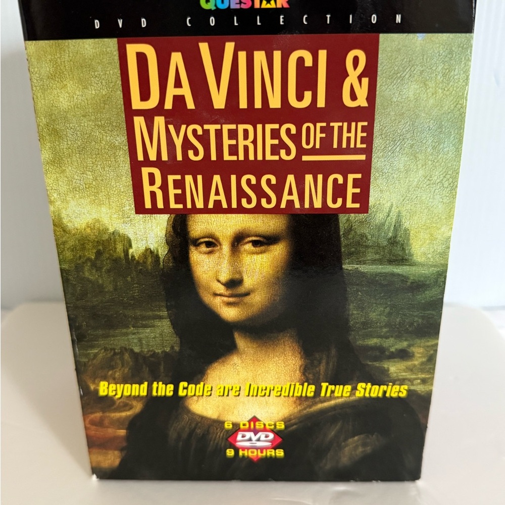 Leonardo Da Vinci & Mysteries Of The Renaissance 6 DVD SERIES 9 Hours. Preowned
